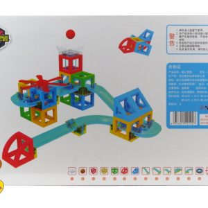 Magnetic Blocks with Running Ball 54 pcs