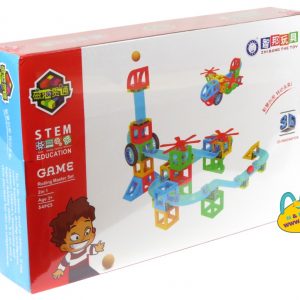 Magnetic Blocks with Running Ball 54 pcs