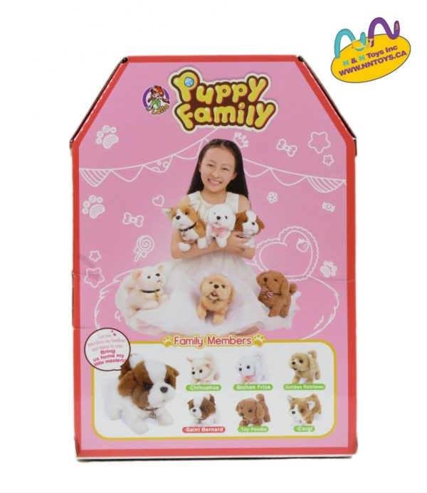 Puppy Family – Saint Bernard